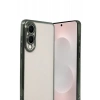 Samsung Galaxy S25 Edge Lensli Silikon - Yeşil