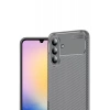 Samsung Galaxy S25 FE Auto Focus Karbon Kapak - Gri