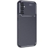 Samsung Galaxy S25 Kılıf Auto Focus Karbon Kapak - Lacivert