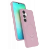 Samsung Galaxy S25 Regal Magsafe Standlı Kapak - Açık Pembe