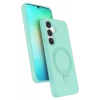 Samsung Galaxy S25 Regal Magsafe Standlı Kapak - Su Yeşili
