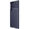 Samsung Galaxy S25 Ultra Kılıf Auto Focus Karbon Kapak - Lacivert
