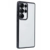 Samsung Galaxy S25 Ultra Kılıf Lensli Silikon - Siyah