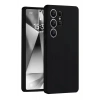Samsung Galaxy S25 Ultra Kılıf Nano içi Kadife Silikon - Siyah