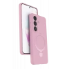 Samsung Galaxy S26 Plus Regal Magsafe Standlı Kapak - Açık Pembe