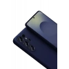Samsung Galaxy S26 Ultra Nano içi Kadife Silikon - Lacivert