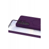 Samsung Galaxy S26 Ultra Regal Magsafe Standlı Kapak - Derin Mor