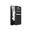 Samsung Galaxy Z Flip 3 Kılıf Belt Flip Kapak - Siyah