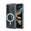 Samsung Galaxy Z Fold 6 Kılıf Magneticsafe Şeffaf Silikon - Şeffaf