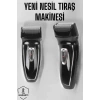 Şarjlı Paslanmaz Çelik Bıçaklı ve Kablosuz Saç Sakal Tıraş Makinesi