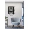 Selçuklu Yıldızı Temalı Ahşap Duvar Tablosu - 25x35 cm Lazer Kesim Dekoratif Pano