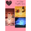 Sevgililer Gününe Özel Romantik Kristal Gece Lambası Sevgiliye Hediye