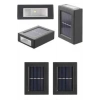 Solar Güneş Enerjili Çift Taraflı Duvar Lambası Çift Taraflı Duvar Lamba Güneş Enerjili