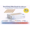 Steril Strip Dikiş Bandı 12 x 101 mm Yara Kapatma Bandı Cilt Sabitleyici Strip 10’lu Paket