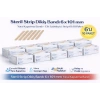 Steril Strip Dikiş Bandı 6 x 101 mm Yara Kapatma Bandı Cilt Sabitleyici Strip 6’lı 10 Paket