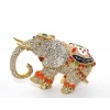 Swarovski Taşlı Tekli Fil Figürü Model 6