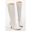 SYT-2025 Beyaz Cilt Günlük Kadın Çizme