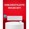 Tam Boy Kablosuz Klavye Mouse Seti - Gelişmiş Bağlantı ve Sessiz Performans