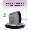 Taşınabilir Fanlı Isıtıcı Elektrikli Termik Korumalı Oda Isıtıcı
