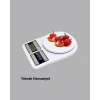 Taşınabilir Hassas Tartı – 5kg Kapasite, 1g Ölçüm, Gram ve Ons Desteği