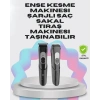 Taşınabilir Şarjlı Saç Sakal Tıraş Makinesi – 3 Taraklı, Sessiz ve Ergonomik