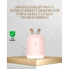 Tavşan Kulak Tasarımlı 200 ml USB Aroma Difüzör ve Hava Nemlendirici