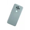 Tecno Camon 16 Kılıf Nano içi Kadife Silikon - Buz Mavisi