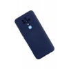 Tecno Camon 16 Kılıf Nano içi Kadife Silikon - Lacivert