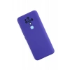 Tecno Camon 16 Kılıf Nano içi Kadife Silikon - Mor