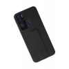 Tecno Pova Neo Kılıf Mega Standlı Silikon - Siyah