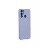 Tecno Pova Neo Kılıf Nano içi Kadife Silikon - Lila