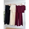 Triko Bluz Pantolon İkili Takım 10084-025