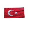 Türk Bayrağı Oto Sticker Küçük Kırmızı Beyaz 16x8cm