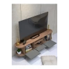 Tv Sehpası Mira 5030 Atlantik Gold 160 Cm 35 Cm 50 Cm