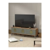 Tv Sehpası Tv Ünitesi Atlantik Çam Antrasit Gold 160 Cm Saraylı 5060