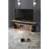 Tv Sehpası Tv Ünitesi Raflı 140 Cm Gzd Plus Atlantik Çam