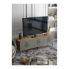 Tv Sehpası Tv Ünitesi Saraylı Atlantik Çam - Antrasit 5061