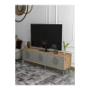Tv Sehpası Tv Ünitesi Saraylı Atlantik Çam - Antrasit 5061