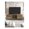 Tv Sehpası Tv Ünitesi Vera Atlantik Çam Antrasit Gold Çizgili 5050