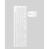 USB Alıcılı Kablosuz Klavye Mouse - Geniş Uyumluluk, Sessiz Tuşlar