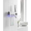 UV Sterilizasyonlu Duvara Monte Otomatik Diş Fırçası Tutucu