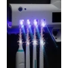 UV Sterilizasyonlu Duvara Monte Otomatik Diş Fırçası Tutucu