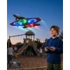 Uzaktan Kumandalı LED Işıklı Drone Uçak 360 Derece Dönüş Özellikli Oyuncak Drone