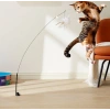 Vantuzlu Tüylü Zilli Kedi Oyun Oltası