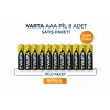 Varta AAA İnce Kalem Pil 1.5V Super Heavy Duty R03 Çinko Karbon 2li 4 Paket