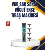 VGR V-695 Profesyonel Tıraş Makinesi Seramik Bıçaklı Turbo Güçlü Motor