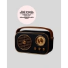 Vintage Bluetooth Radyo – TF Kart ve FM Destekli Taşınabilir Nostaljik Model