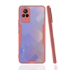 Vivo V21e Kılıf Platin Silikon - Pembe