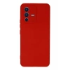 Vivo V23 5G Kılıf Nano içi Kadife Silikon - Kırmızı