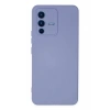 Vivo V23 5G Kılıf Nano içi Kadife Silikon - Lila